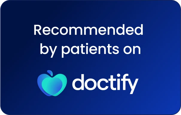 Recommended by patients on Doctify